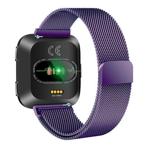 For Fitbit Versa 3 Sense 2 1 Lite Band Milanese Stainless Magnetic Watch Strap - Picture 16 of 32