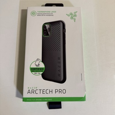 NEW Razer Arctech Slim for iPhone 11 Pro Max Case Thermaphene & Venting BLACK