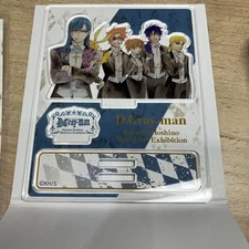 D.Gray-man Art Exhibition Trading Acrylic Stand and Postcard Set Rare