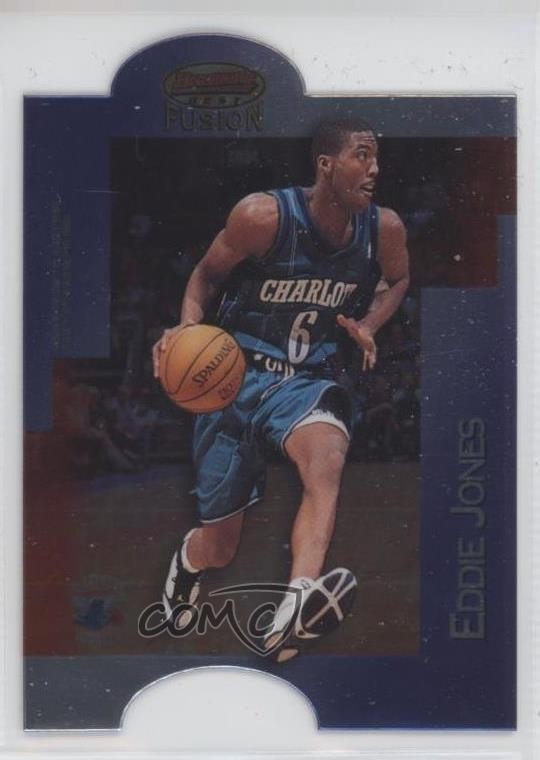 1998-99 Bowman's Best Mirror Image Kobe Bryant Eddie Jones #MI6 HOF