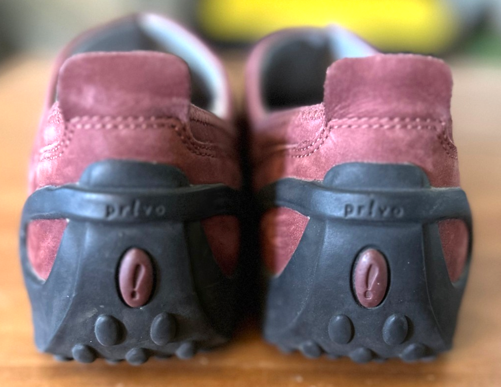 SAOLA Sneakers Privo slip on trekking suola gomma rosso mattone nabuk donna taglia 6