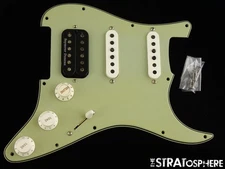 Fender Custom Shop W25 Custom Deluxe HB S-1 Strat HSS LOADED PICKGUARD SGB