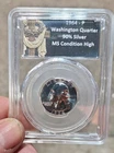 1964-P Washington Silver Quarter Gem Proof Very Nice Shape See Pictures