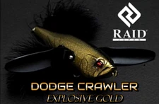 Rare Gem - RAID Japan DODGE CRAWLER *** LIMITED EXPLOSIVE GOLD ***
