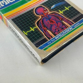 Microsurgeon Intellivision NO Manual w/ Overlays &ndash; Tested