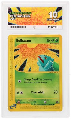 ACE 10 - Bulbasaur - 95/165 - Expedition - Pokemon POP 2