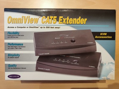 Belkin OmniView Cat5 KVM Extender F1D084y