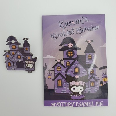 Sanrio Kuromi's Mischief Mansion Blind Bag Enamel Pin OPEN House CHASER