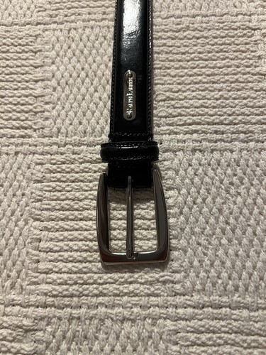 Ralph Lauren Damen Echtleder Gürtel 30M Schwarz Silber Schnalle/Logo 2220006 446 - Bild 16 von 18