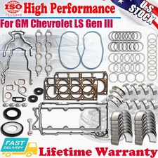 Engine Rebuild Re-Ring Kit for Chevrolet GMC Gen III 4.8L 5.3L 6.0L 12558178 NEW