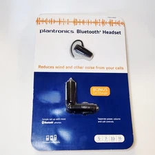 Plantronics Explorer 242C Bluetooth Earpiece with Car Charger NEW SEALED Bundle