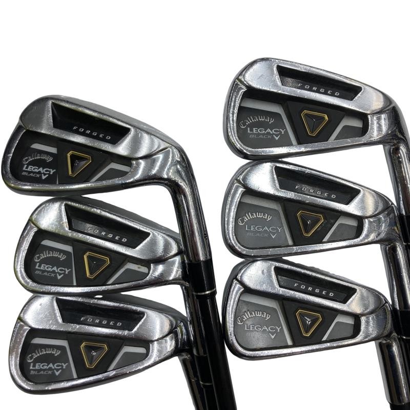 Used Callaway LEGACY BLACK (2013) Iron Set Tour AD AD 75 (LEGACY