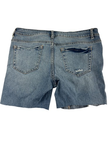 Pretty Little Liars Aeropostale Shorts Size 8 Distressed Denim Cutoff Jeans - Picture 2 of 11