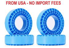INJORA Silicone Rubber Inserts Foam for 106-108mm 1.9" Tires Blue 