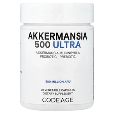 Akkermansia 500 Ultra, 90 Vegetable Capsules