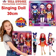 2026：Cosplay Kpop Demon Hunters Dolls Moveable Joint Collectible Figure 1/3PCS