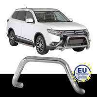 FrontbüGel Edelstahl Passend FüR Mitsubishi Outlander U. Hybrid Ab 2015 Ø76Mm