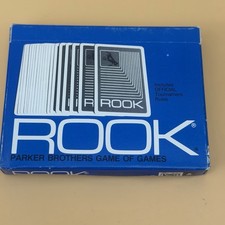 Rook Parker Brothers Card Game 1972 Sealed Card Packs New Old Stock