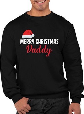 Merry Christmas Daddy Pullover | Lustiges Weihnachtssweatshirt Unisex Erwachsene