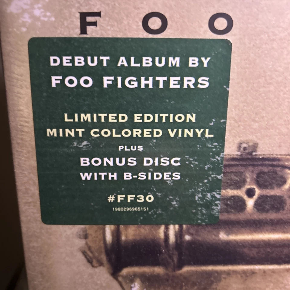 Foo Fighters Self Titled Indie-Exclusive MINT Vinyl 2xLP Limited /1995 Ships Now Foto 2 de 3