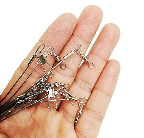 Leader per filo da pesca per impianti di fondo: 10 pezzi 1/2/3 lunghezza braccio 2,76 pollici 1 braccio - Foto 6 di 6