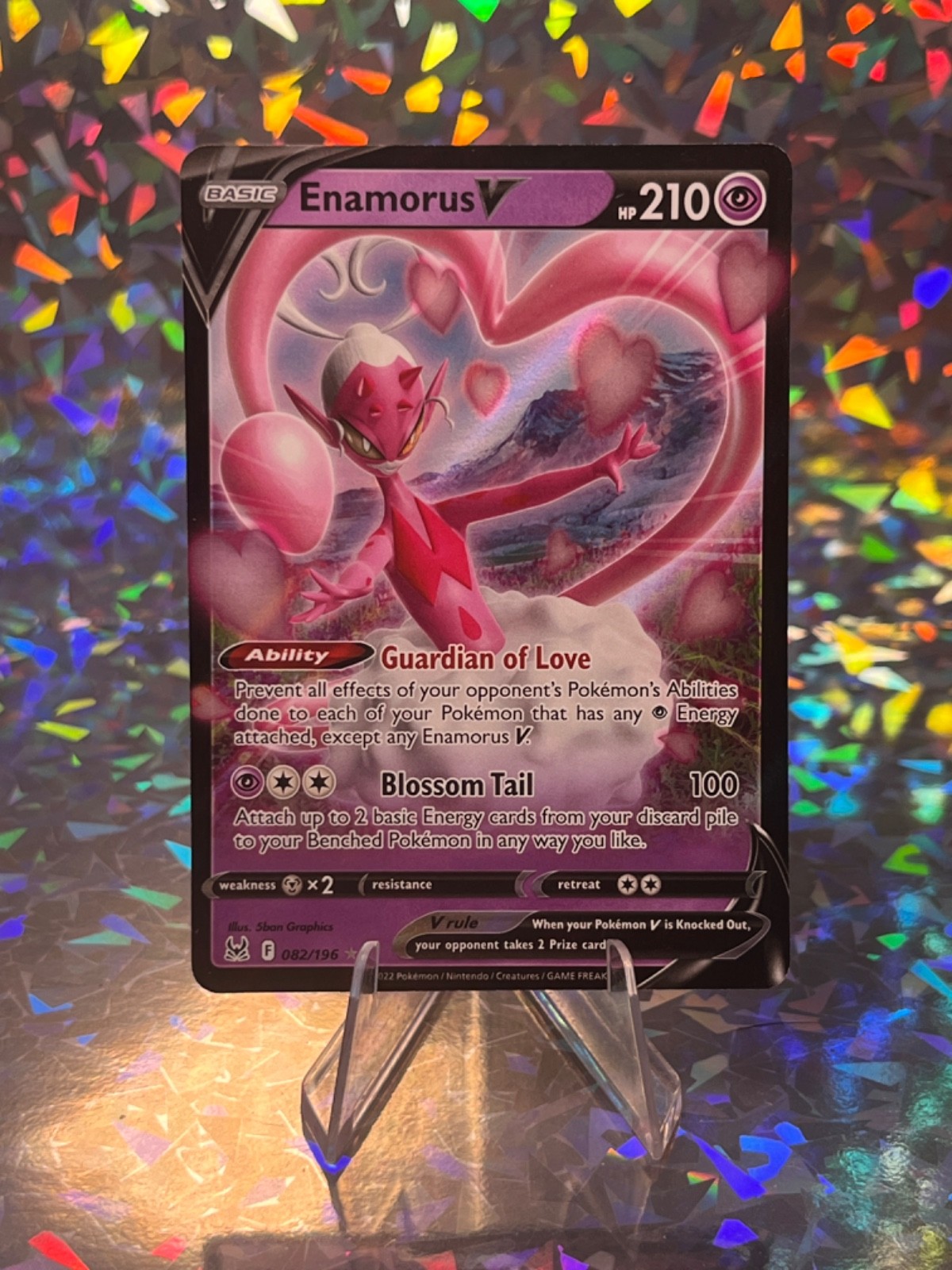 Pokemon CCG Enamorus V 082/196
