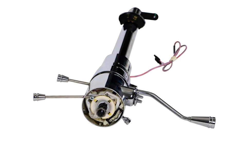 Columna de dirección Ididit 1540760020 - Acero cromado Foto 4 de 4