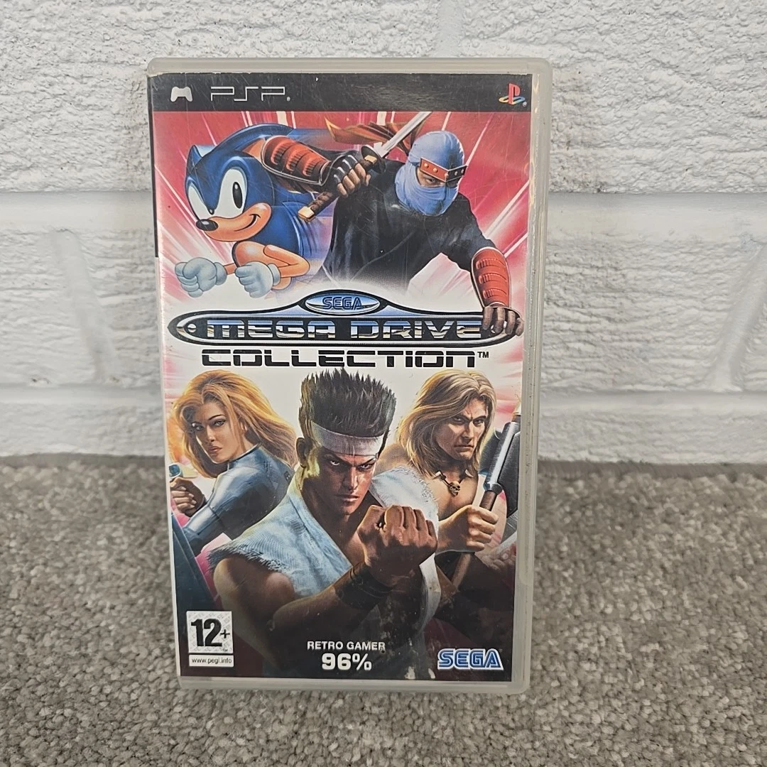 Sega Mega Drive Collection Sur Sony PSP – édition Essentials PAL – Complet