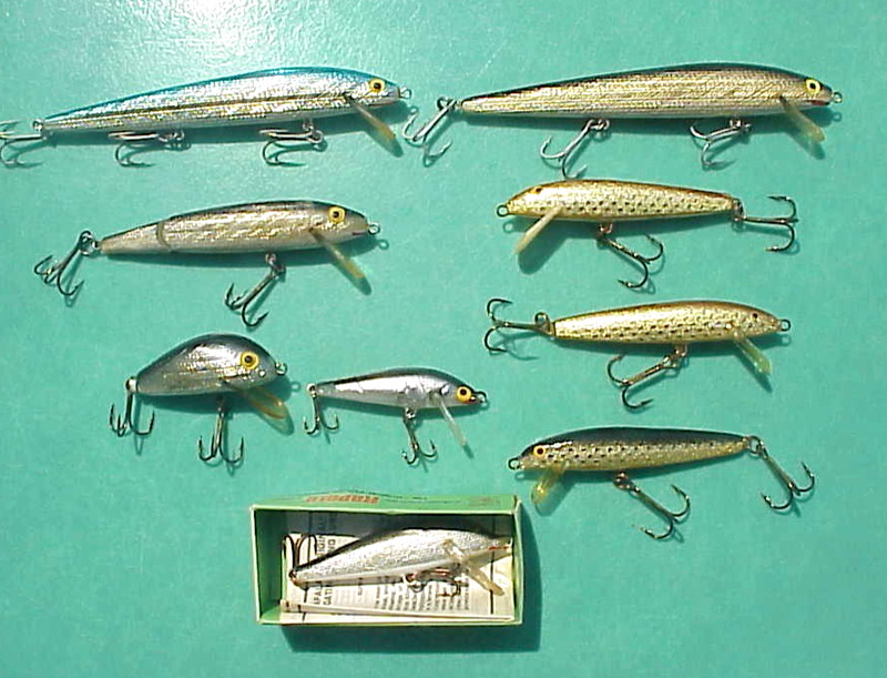 Lot of ( 9 ) Rapalas Marked FINLAND * Rapalas, Rebels