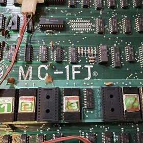 Rare authentic Nichibutsu MC-1 arcade printed circuit board  PCB Moon Cresta