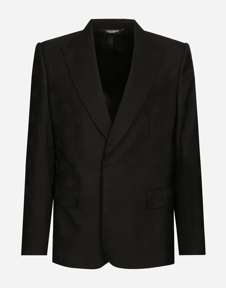 JAQUETA SMOKING DOLCE & GABBANA – MASCULINA 44 jaqueta de ajuste Sicilia com peito único - Imagem 2 de 4