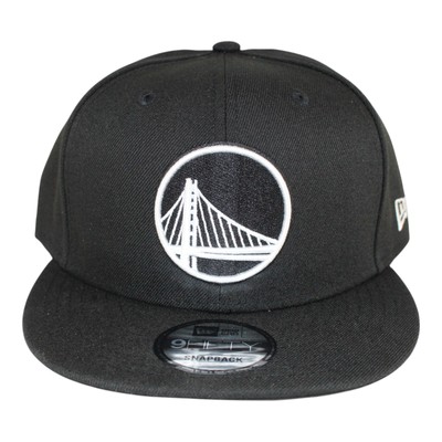 Golden State Warriors New Era Black 9Fifty Adjustable Snapback Hat 50999