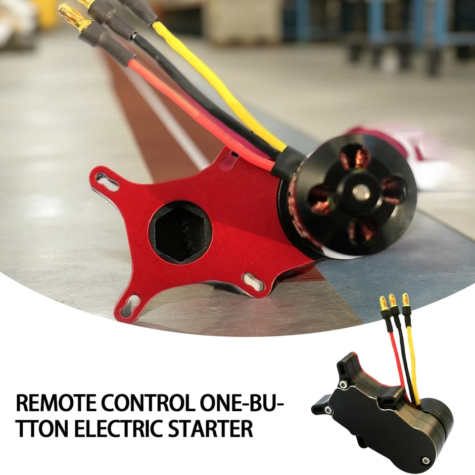 Nitro 1/8 RC auto E-Starter HPI 4.6 LRP vervangen Pull Starter - Image 3 of 4