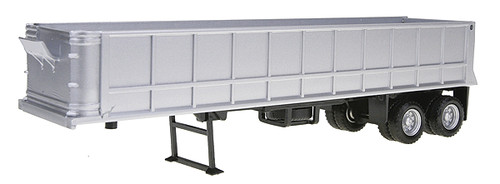 Remolque de volteo de grava Herpa Models HO 36' montado plateado 5281 | Zustand: New