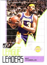 2020-21 Donruss #9 Wilt Chamberlain All Time League Leaders
