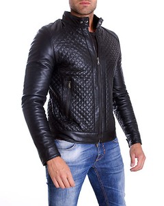 giubbotti pelle uomo biker