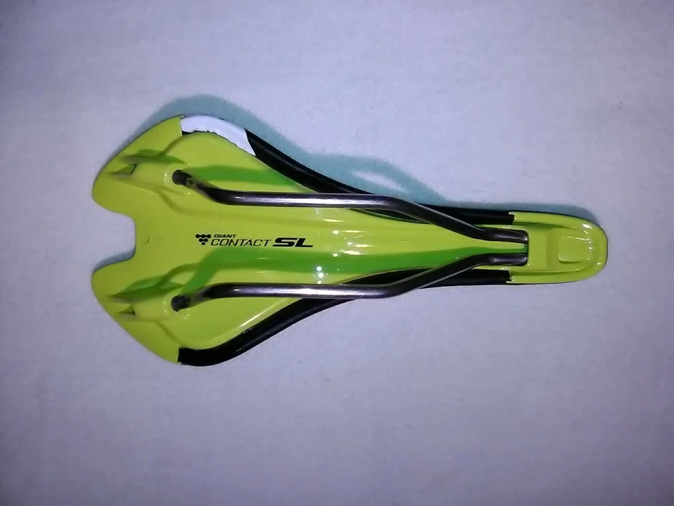 Giant SL Saddle. NARROW Road bike seat. FOWARD. 219g. Cycling Bike parts YELLOW - Image 4 of 4