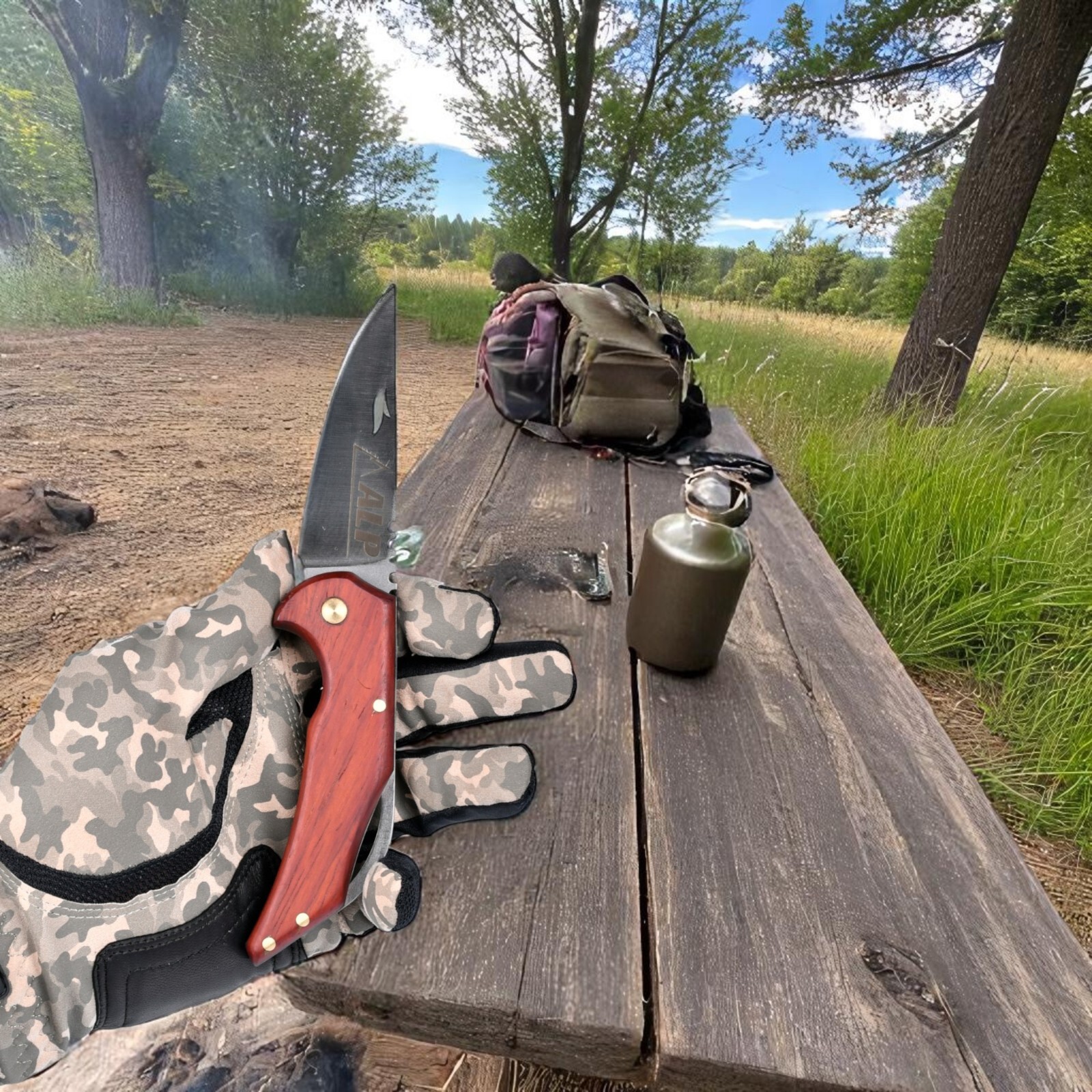 Heavy-Duty Cold Steel Folding Knife - Practical EDC & Outdoor Knives