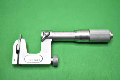 Mitutoyo 117-107 Interchangeable Anvil 0"-1" Micrometer