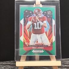 2021 Panini Prizm Draft Picks - All-American Green Prizm #183 Mac Jones (RC)