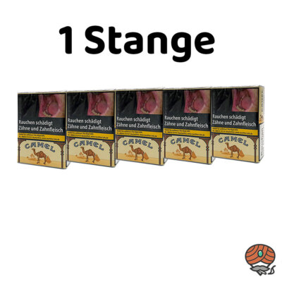 Camel OHNE Filter im Soft Pack, 1 Stange, 10x 20 Zigaretten
