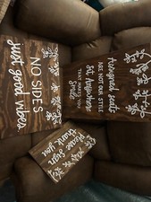 Custom Wedding Signs Set