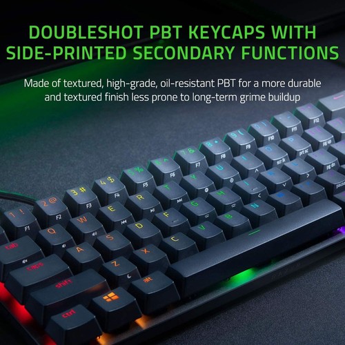 Razer Huntsman Mini Gaming Keyboard Optical Purple Switches Chroma RGB FR - Photo 3/4