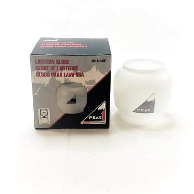 #ad Coleman Peak 1 3018 048T Frosted Globe Micro Lantern Please Read Description $7.99