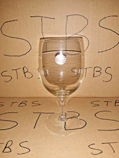 Collectible Vintage Continental Airlines Cordial Glass Stemware Aviation NOS