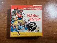 Swiss Family Robinson-"Island of Mystery" - Super 8 Color Sound Film -WDP