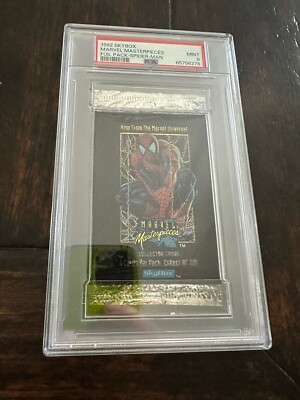 (1) PSA Graded 9 Spider-Man Pack 1992 SkyBox Marvel Masterpieces Joe Jusko