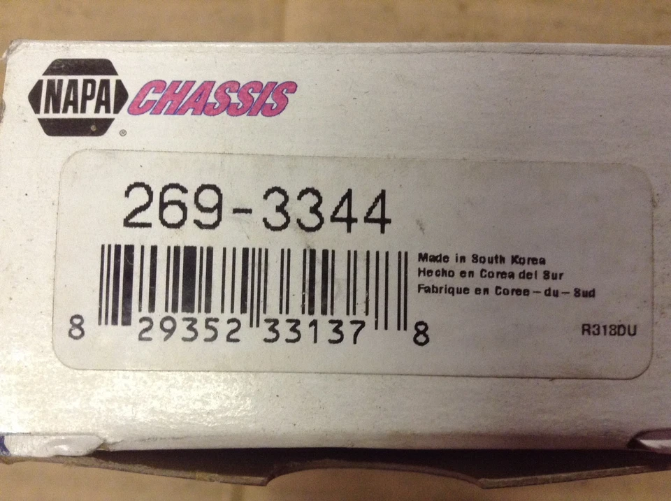 NUEVO NAPA 269-3344 Extremo de varilla de dirección exterior - Se adapta a 91-96 99-02 Infiniti G20 Foto 2 de 4
