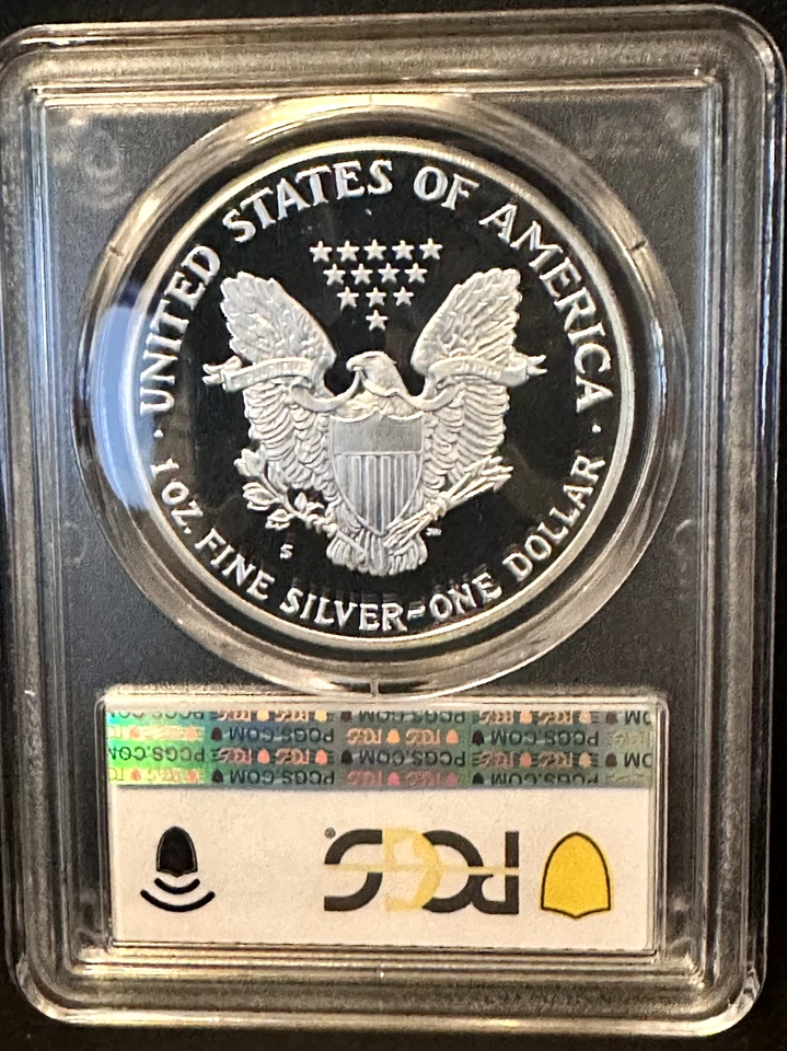 1989-s PR69DCAM Silver American Eagle Walking Liberty/marketing form - Image 2 of 4