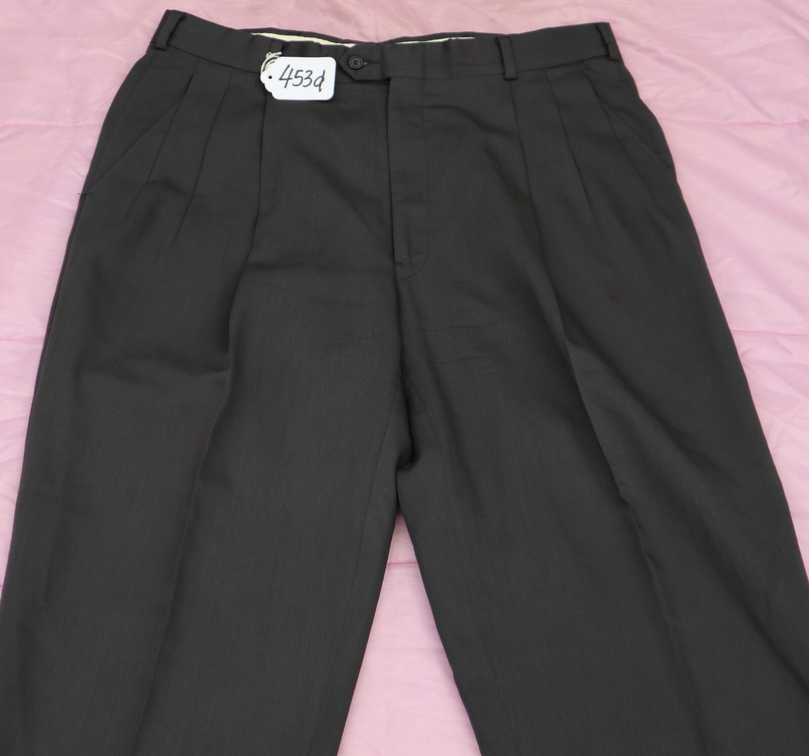 Slim Fit Dress Pants for Men - Waist 35 Length 30 - Style 453D-image